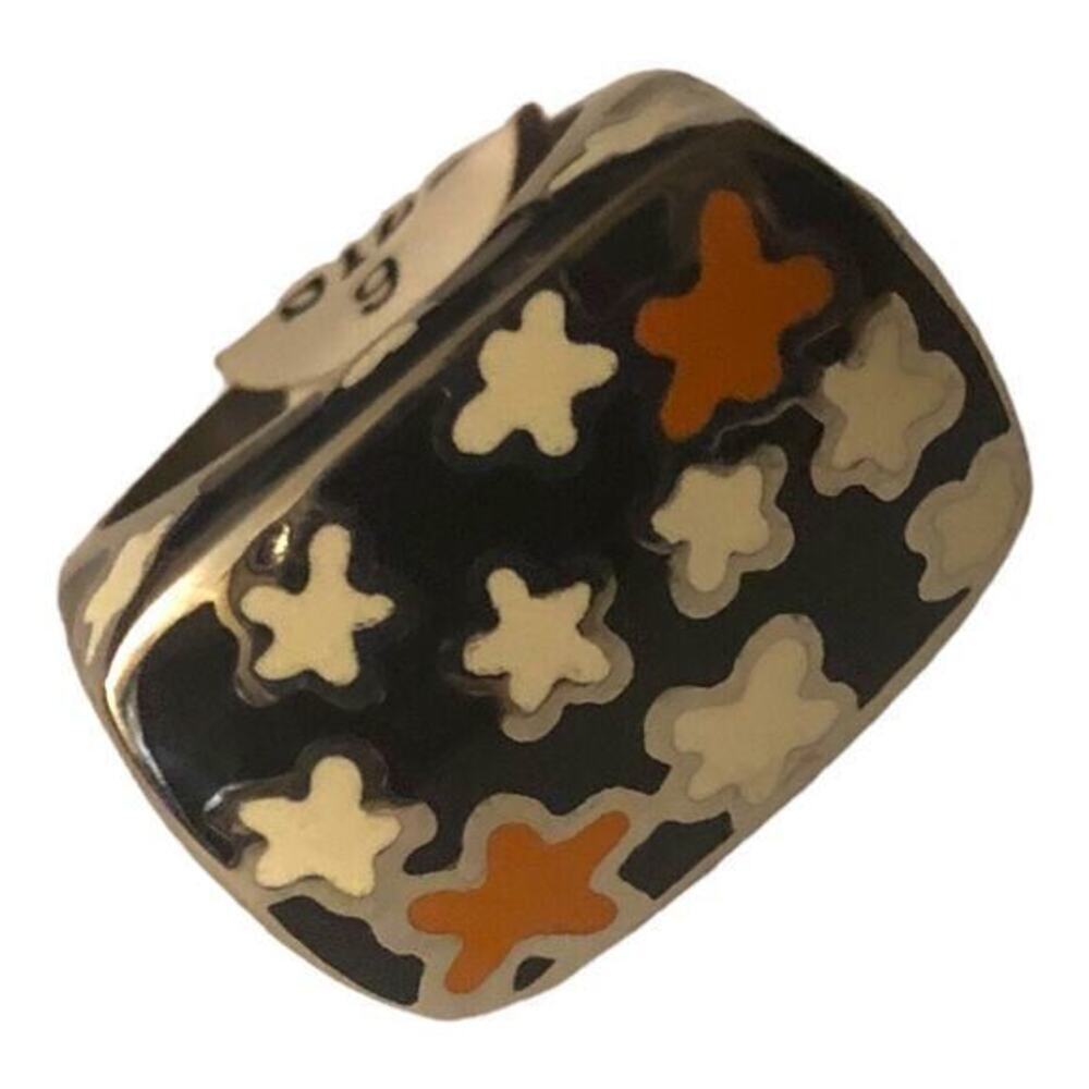 Stainless‎ steel Women’s ring with stars size 9
